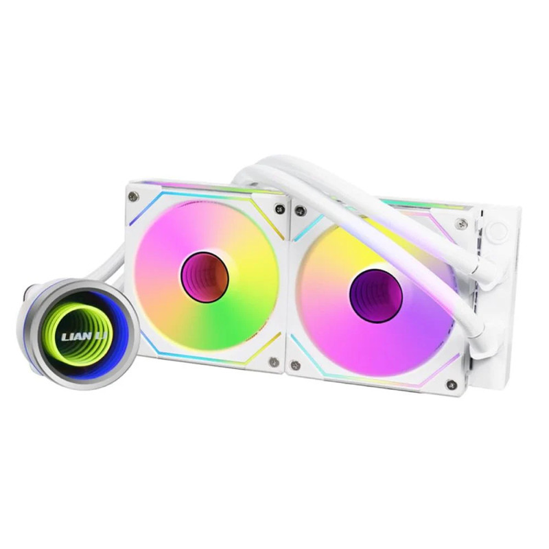 Lian li Galahad II Trinity SL-INF 240mm RGB Liquid Cooler - White - مبرد